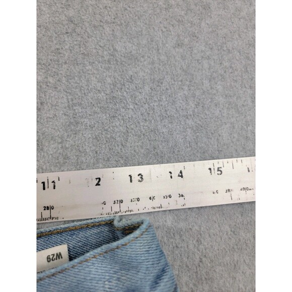 Levis 550 Jeans Mens 29x30 (26x29) Baggy Straight Mid Distressed Cotton Thrashed - Picture 11 of 16